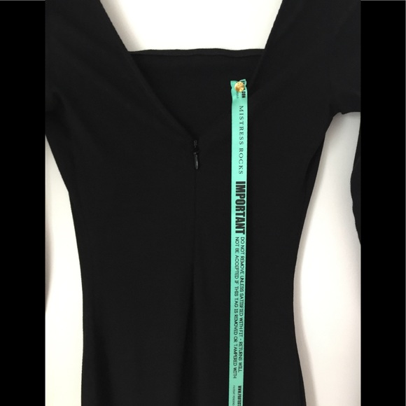Mistress Rocks Los Angeles Fitted Rib Mini Dress - Picture 4 of 12